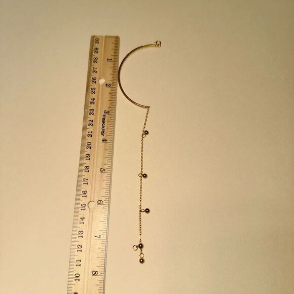 Minimalist gold bracelet N922 - Picture 5 of 5